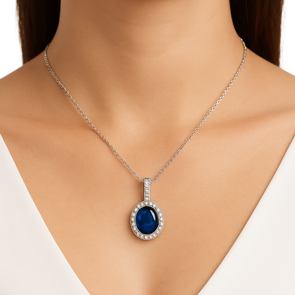 IMPERARI LUCENTE – SAPPHIRE PENDANT