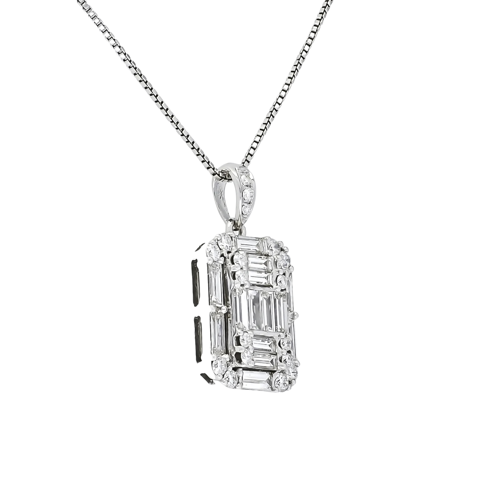 DIAMOND CLUSTER PENDANT