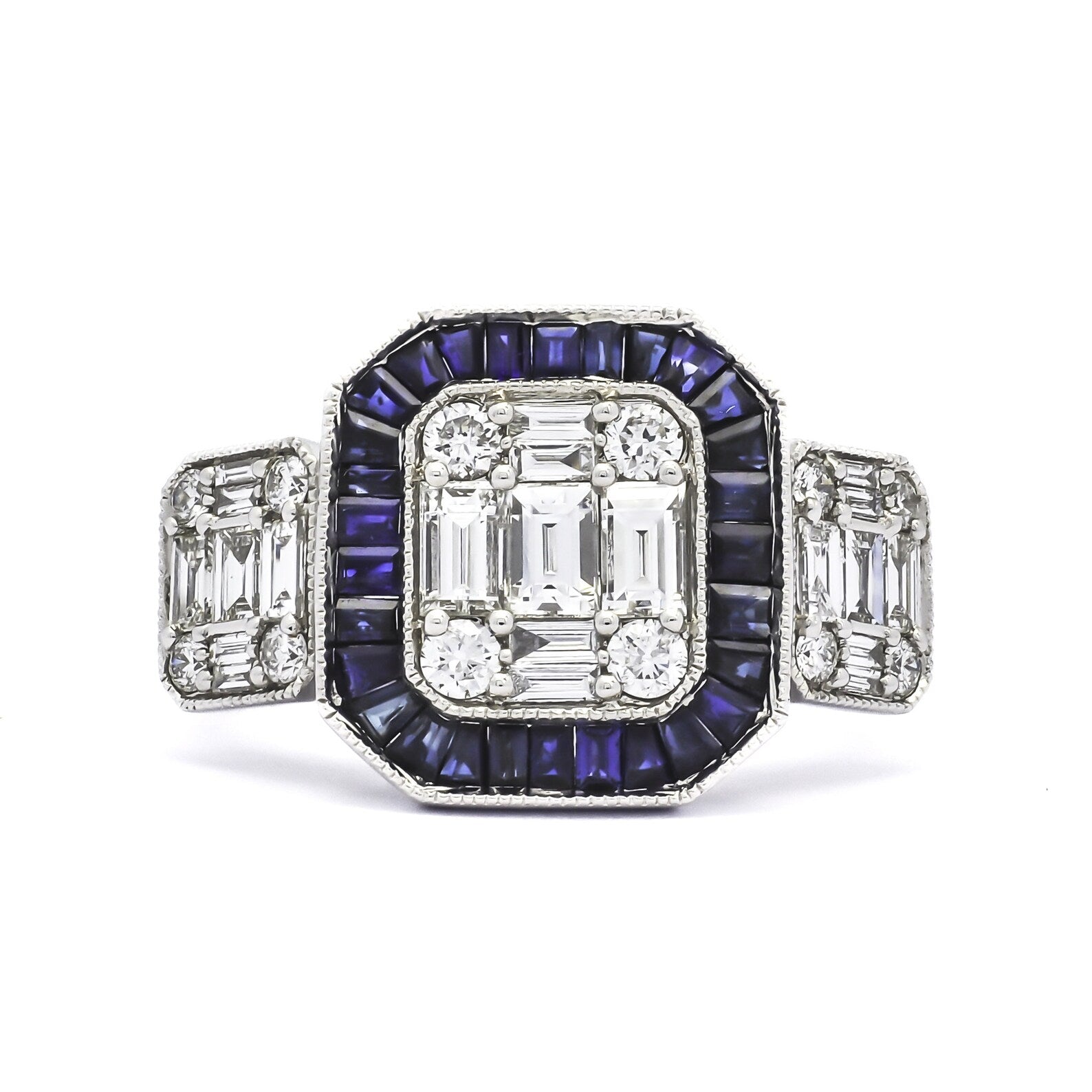 BAGUETTE ECLAT – COLOUR DIAMOND RINGS
