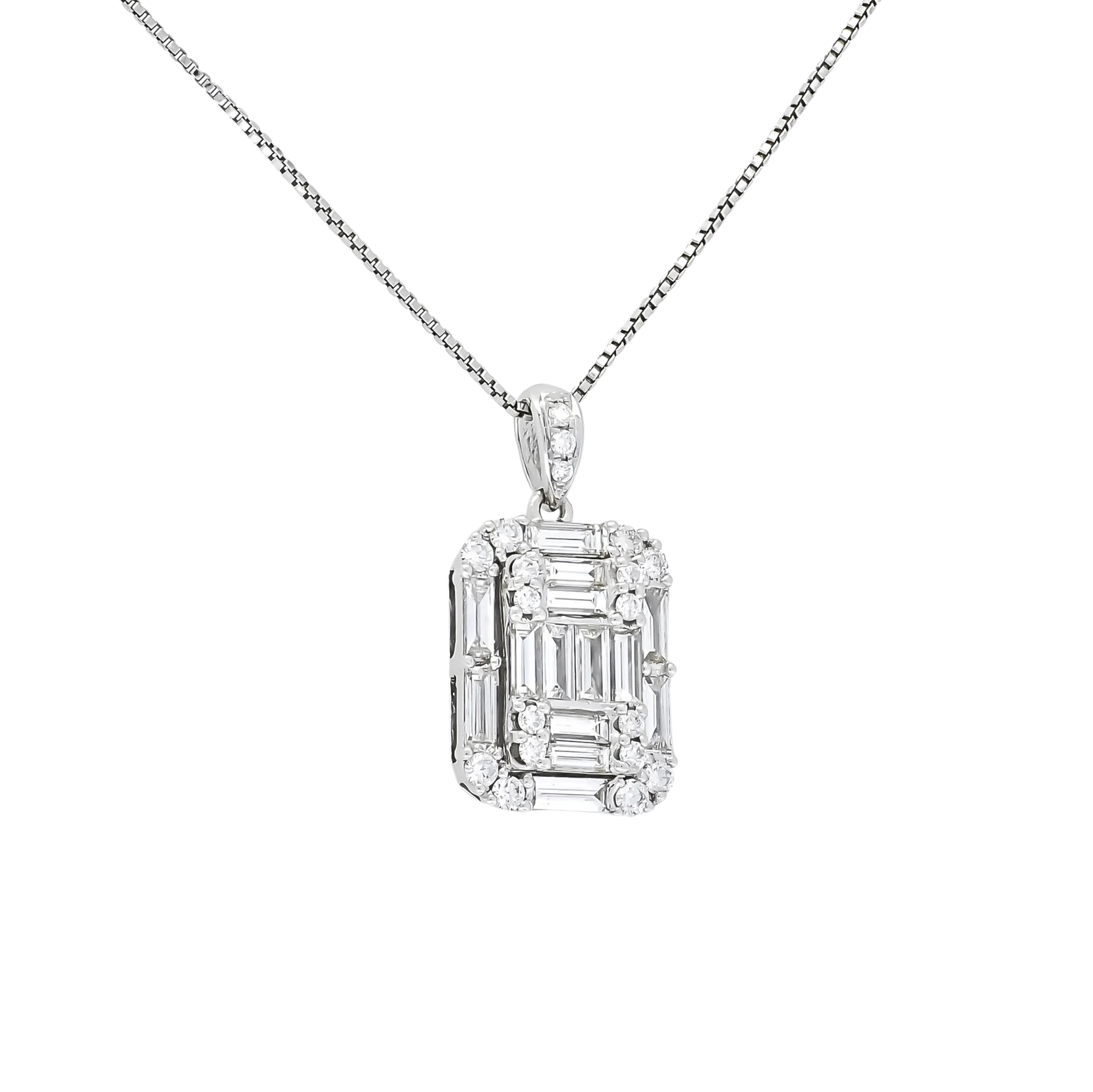 DIAMOND CLUSTER PENDANT