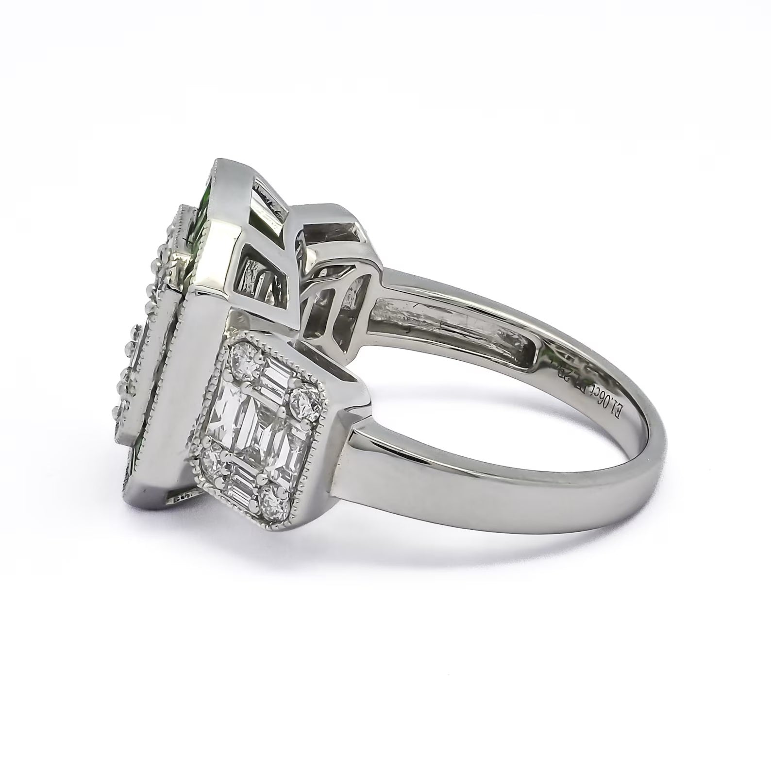BAGUETTE ECLAT – COLOUR DIAMOND RINGS