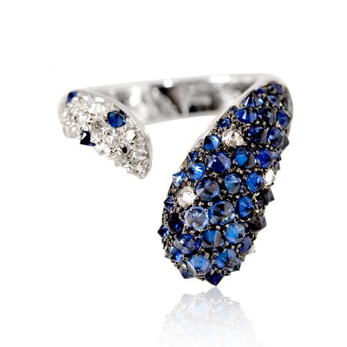 INVERNO COLLECTION – SAPPHIRE DIAMOND HARMONIA RING