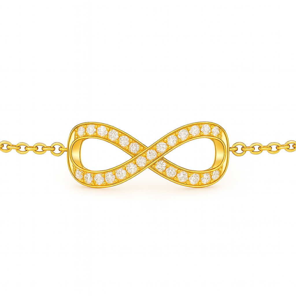 IMPERARI INFINITA – DIAMOND BRACELET YELLOW GOLD