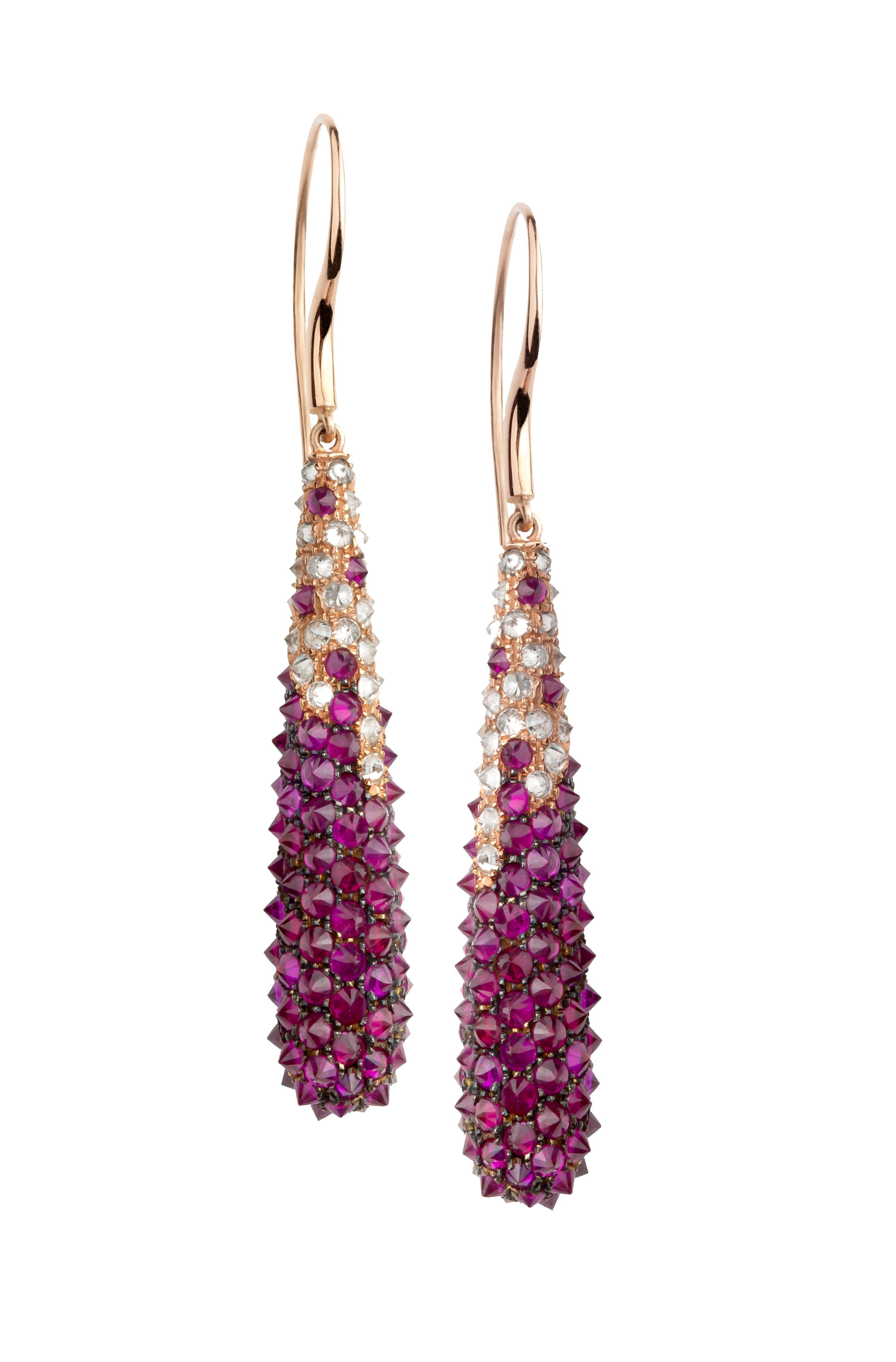 INVERNO COLLECTION – RUBY DIAMOND EARRINGS