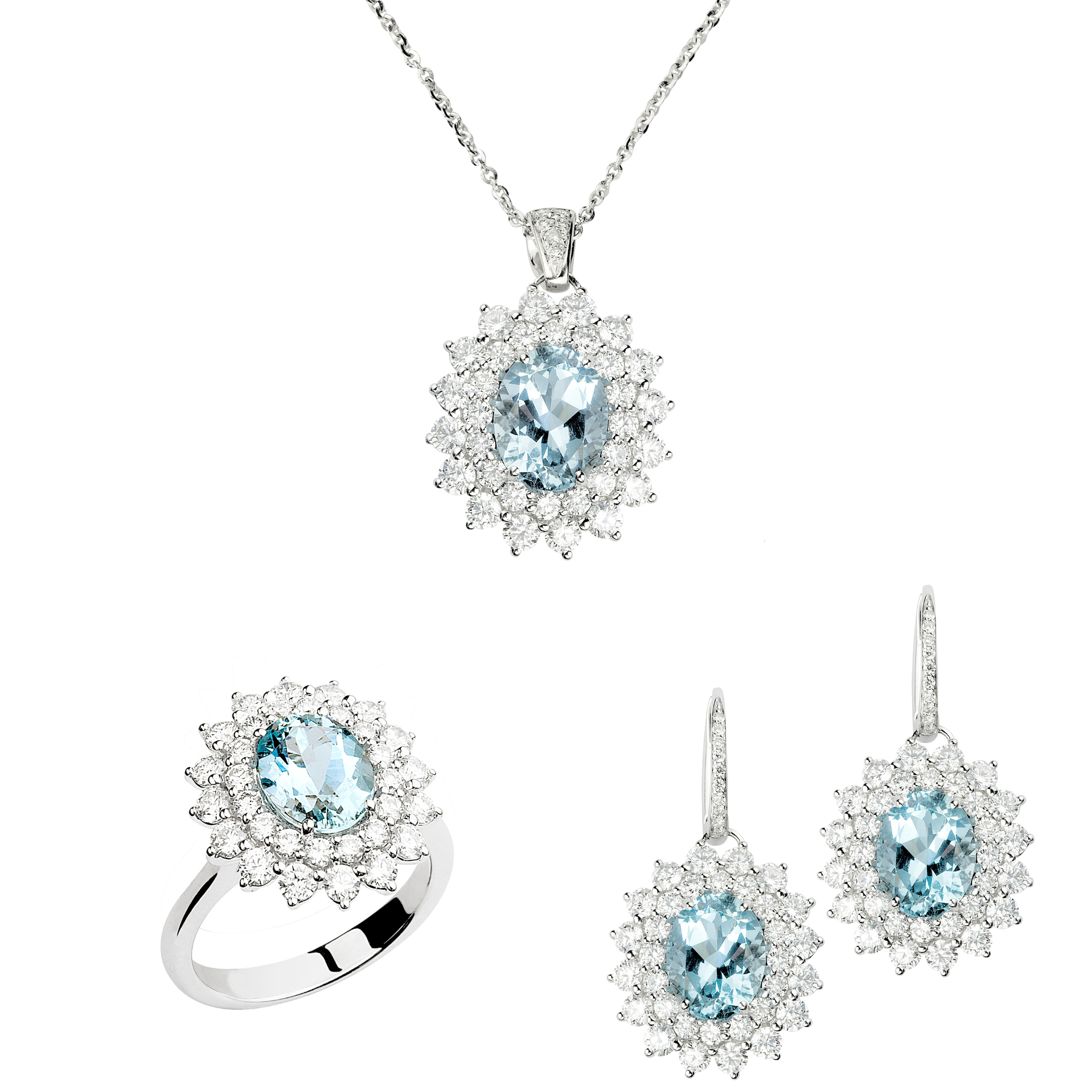 DOLCE RICAMO COLLECTION – COMPLETE SET AQUAMARINE