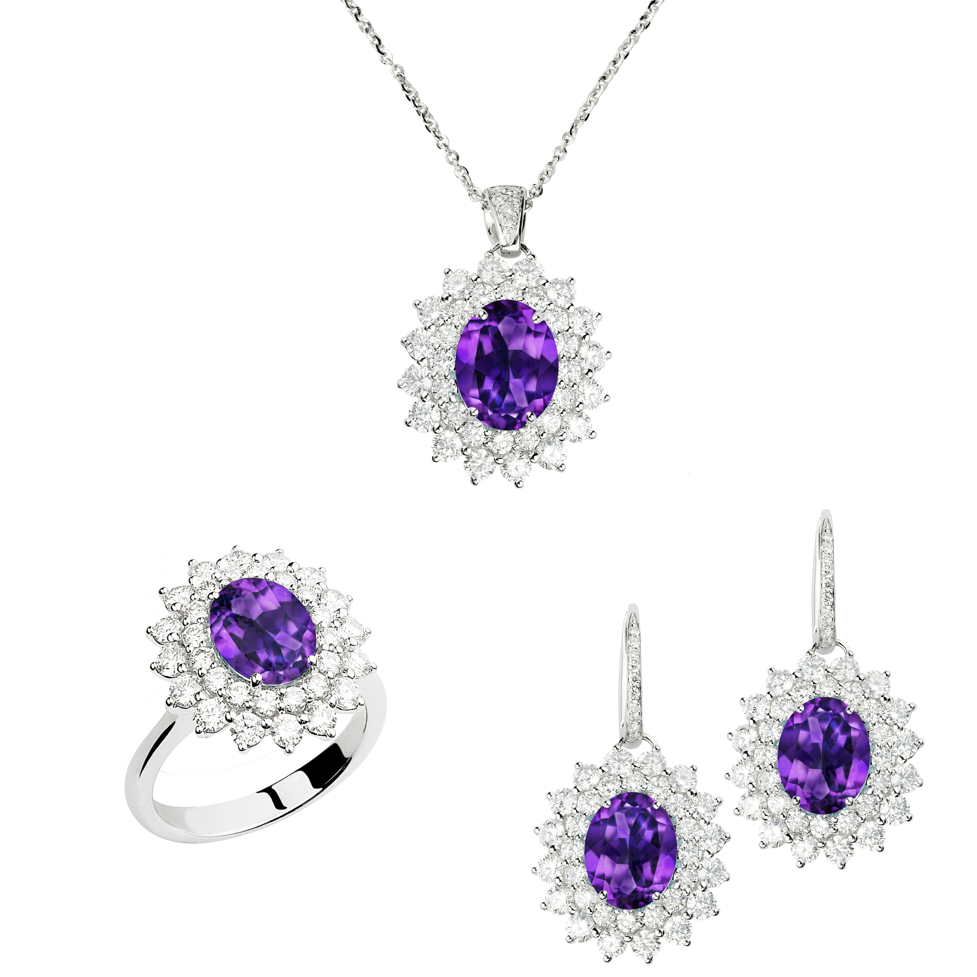 DOLCE RICAMO COLLECTION – COMPLETE SET AMETHYST